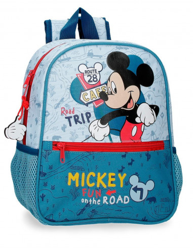 MOCHILA 28CM.MICKEY ROAD TRIP